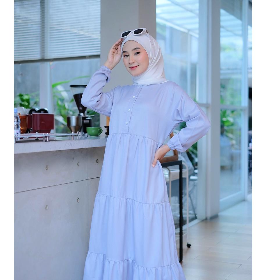 TrxXx4X8--AZMIYA - Baju Gamis Wanita Terbaru 2022 Dress Remaja Kekinian Model Muslim Syari Dres Dewasa Set Warna Polos Mewah Bahan Premium Ori Gaun Muslimah Modern Syar'i Elegan MO3WD