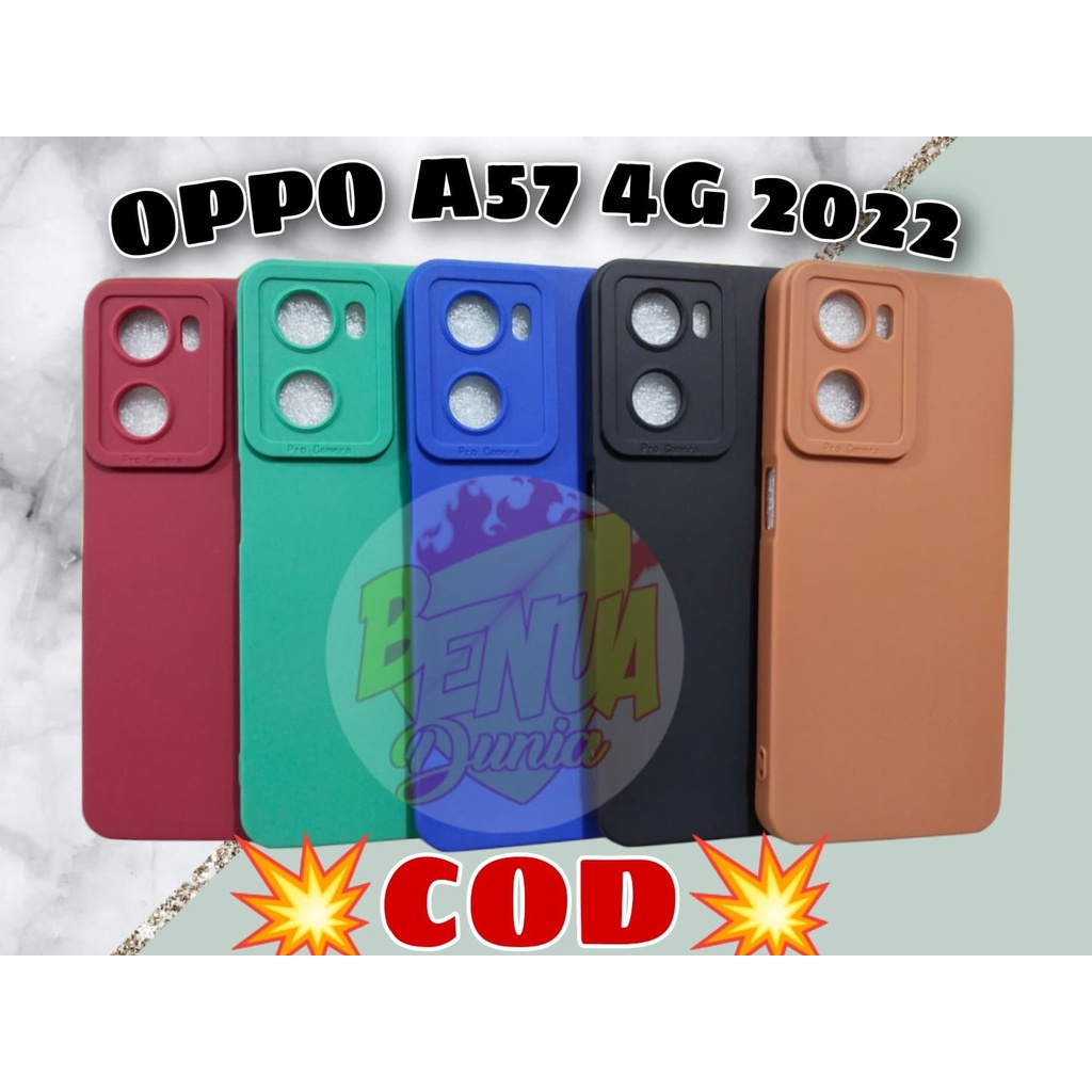 CASE OPPO A57 4G 2022 // SOFTCASE BABY PRO PC KAMERA OPPO A57 4G 2022 - BD