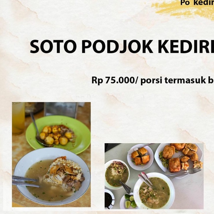 

soto podjok kediri