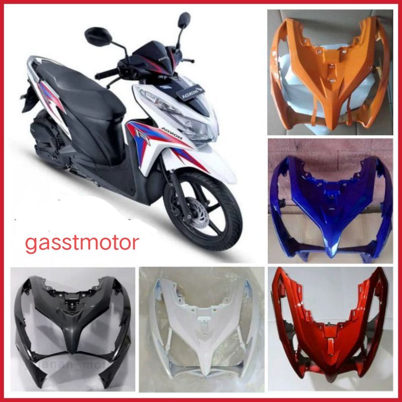 COVER HEAD LAM TAMENG DEPAN VARIO 125 KW SUPER warna warni ready