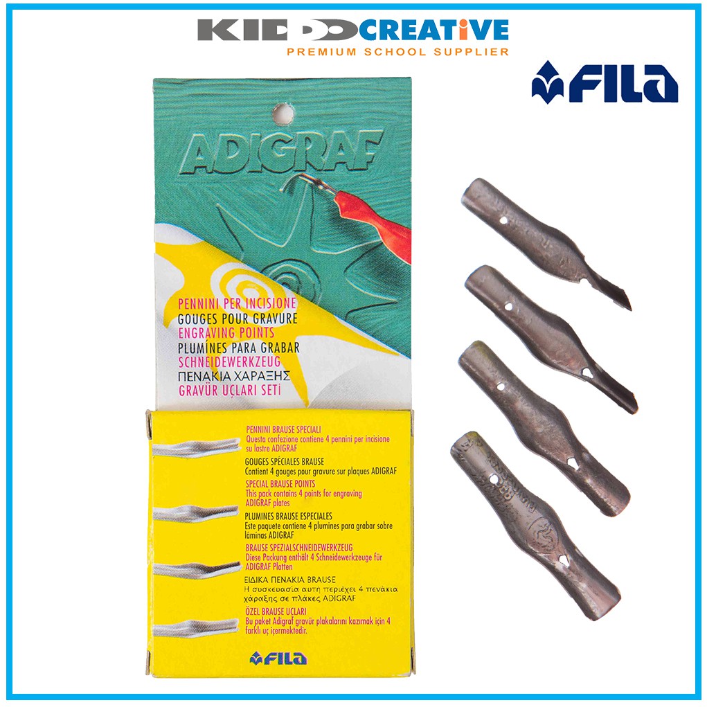 

ADIGRAF ENGRAVING POINTS 4PCS/PACK