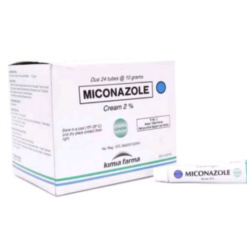 Salep Miconazole 10 gr / Tube  krim 2% kimia farma/salep/krim 2%