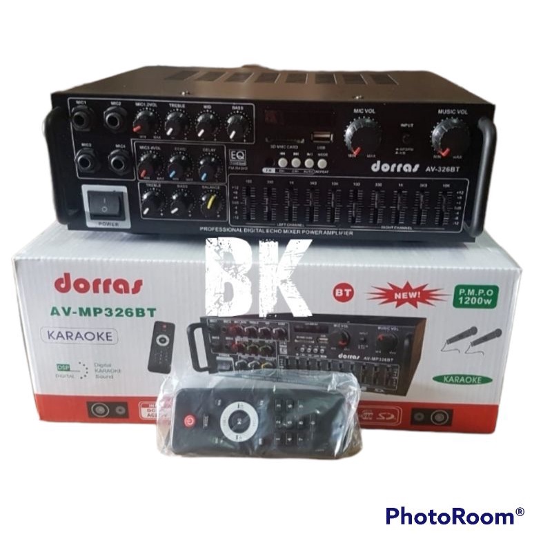 power amplifier av mp326bt dorras