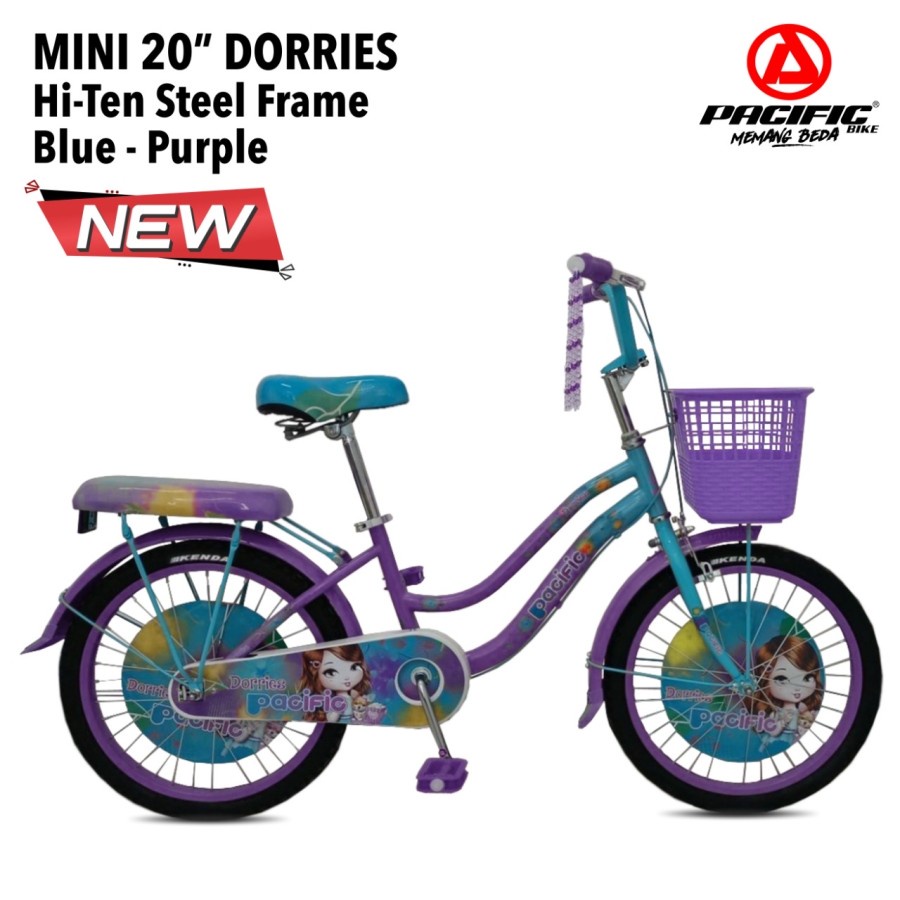 Sepeda Mini Anak Perempuan Pacific Dorries 20 Garansi SNI-1