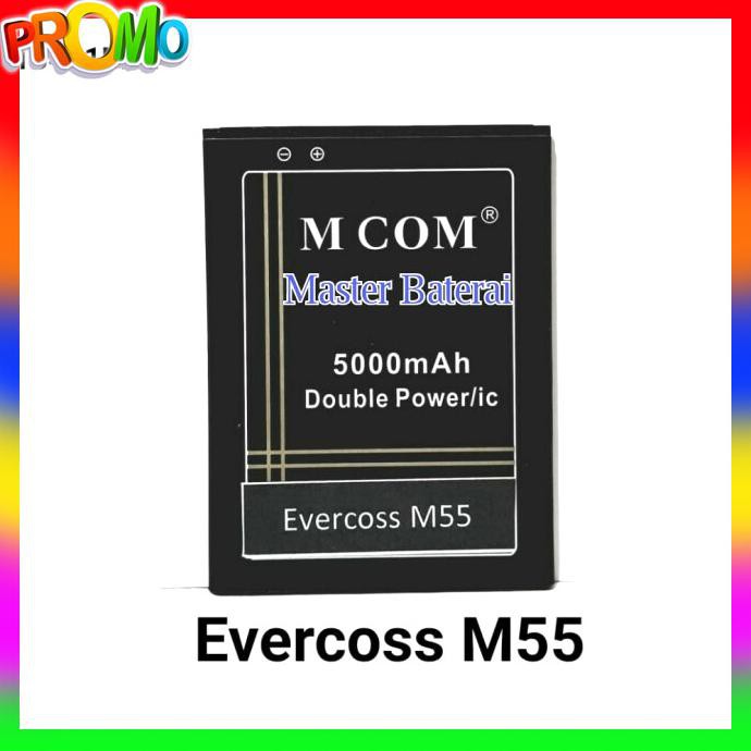 Acc Hp Baterai Evercoss M55C Cross Evercros M 55C M55 Double Ic Original