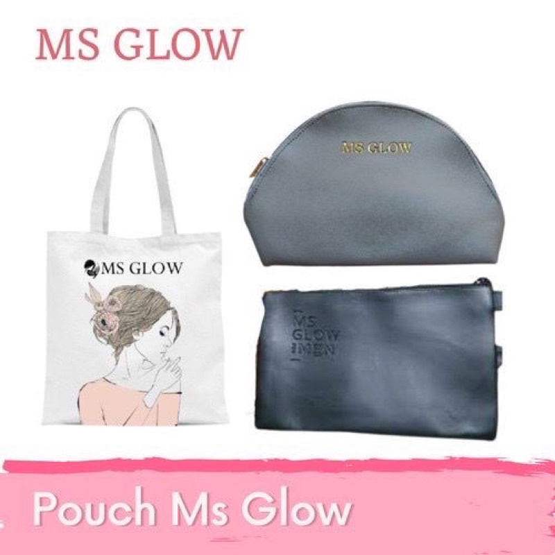 POUCH / TOTE BAG MS GLOW / MSGLOW FOR MEN
