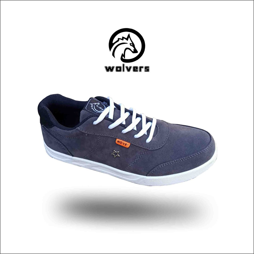 Sepatu Sneakers Pria Original Premium WOLVER Kualitas Import