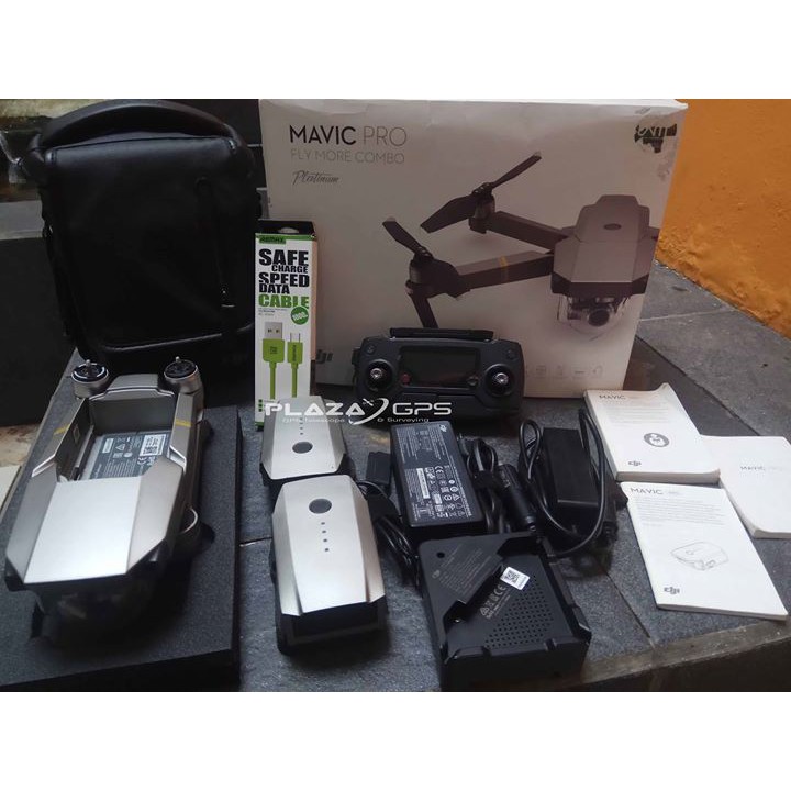 Drone Mavic Pro Fly More Combo Platinum Second
