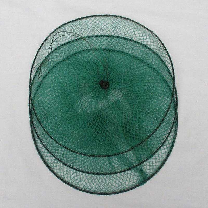 TG-KC TONQUU Jaring Pancing Ikan Udang Fishing Net Foldable 2 Layers SCZ620