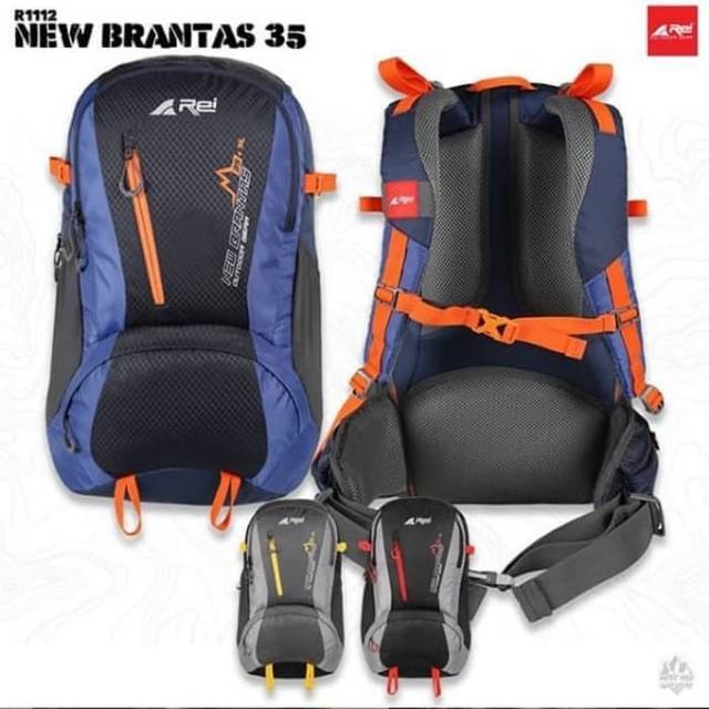 TAS SEMI CARRIER REI NEW BRANTAS 35+5L RANSEL REI BRANTAS