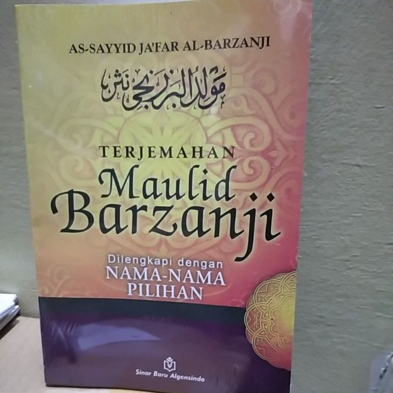 Terjemah Terjemahan Maulid Barzanji  l
