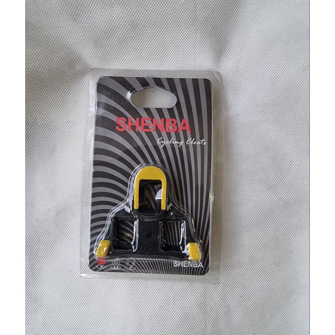 Cleat Pedal SPD SL Cleat Sepatu Sepeda Roadbike Hitam Kuning