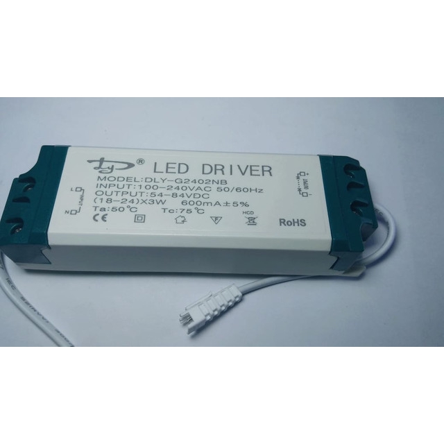 [DSP-9164] LED DRIVER (18-24)X3WATT 600mA DLY-G2402N