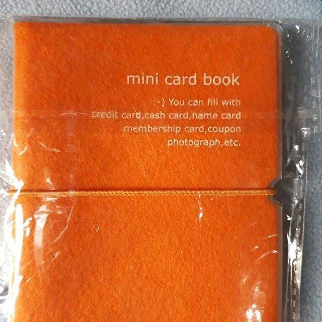 

Mini card book/ buku kartu