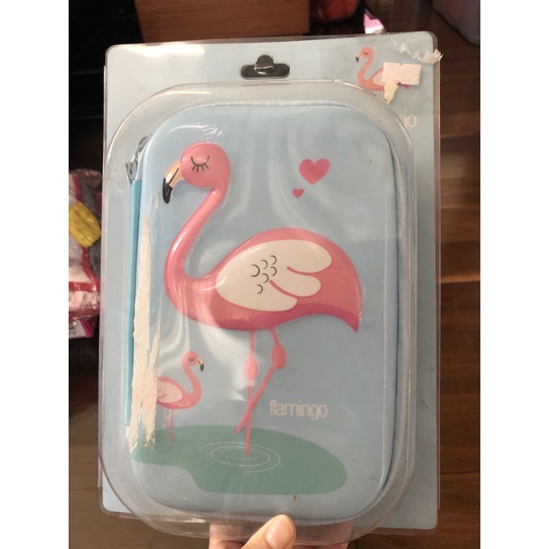 

tempat pensil flamingo