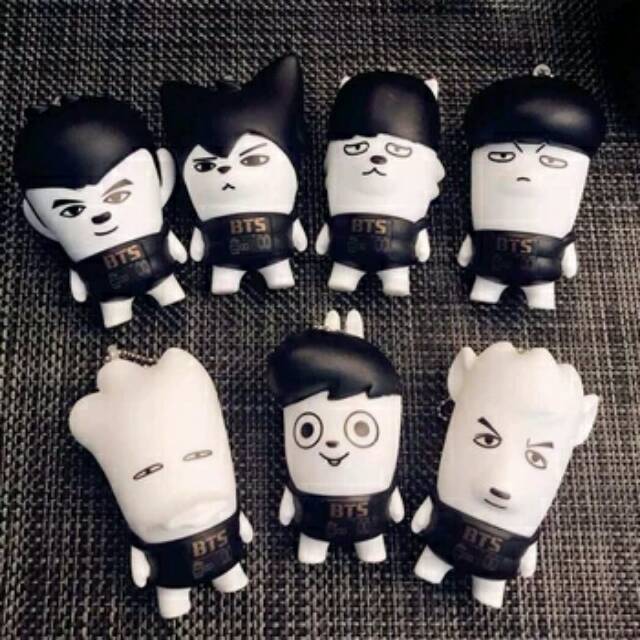 Keychain BTS Hip Hop Monster