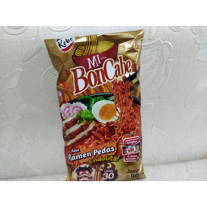 MIE BON CABE LEVEL 30 RAMEN PEDAS ENDOLITA 90 GRAM / MIE BON CABE / MI BON CABE / BON CABE LEVEL 30