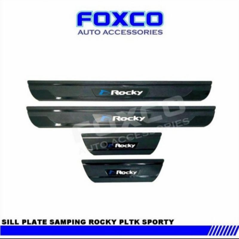 Sillplate Samping Pelindung Pintu Mobil Rocky