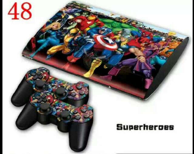 garskin atau sticker ps3 super slim