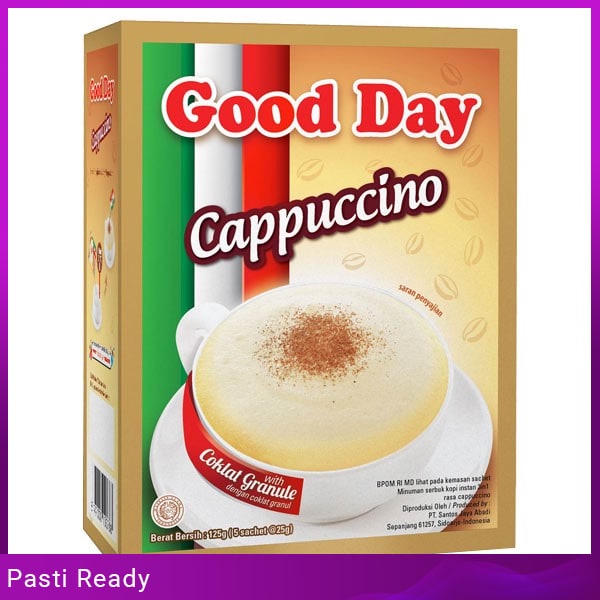 

Good Day Cappuccino 5S X 25 Gr Grosir Bisa COD