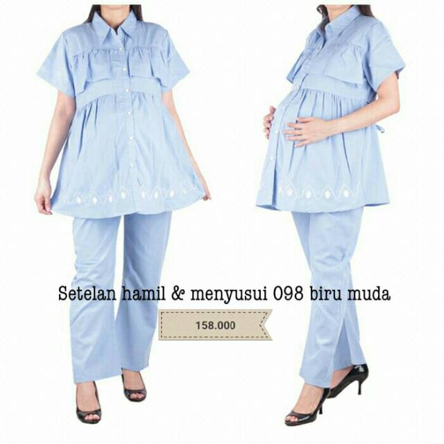 Baju kerja ibu hamil.atasan kantor ibu hamil.baju kerja hamil setelan