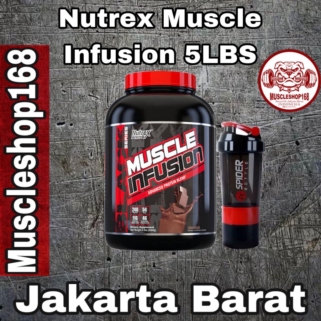 Nutrex Muscle Infusion Whey 5 Lbs Whey Protein Blend