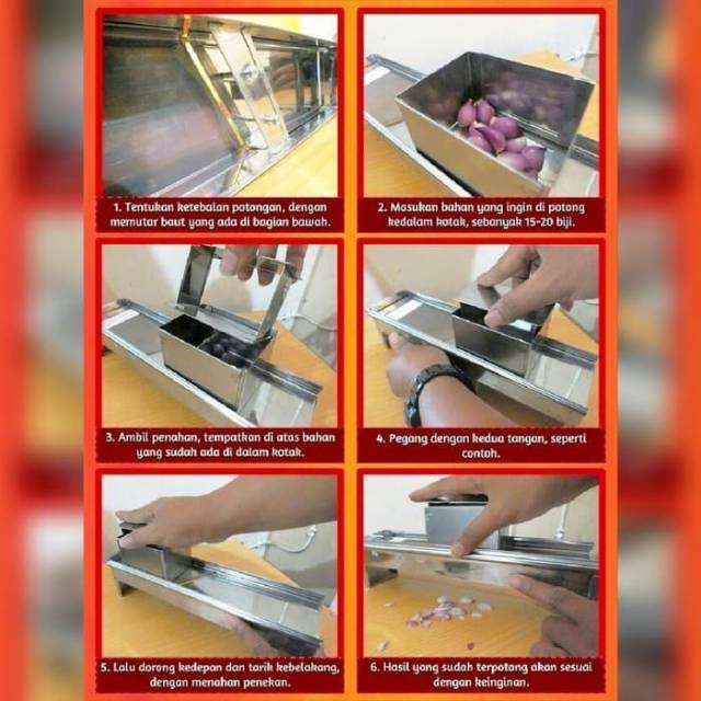 Alat Pemotong bawang kentang / pengiris bawang / parutan serbaguna  stainless