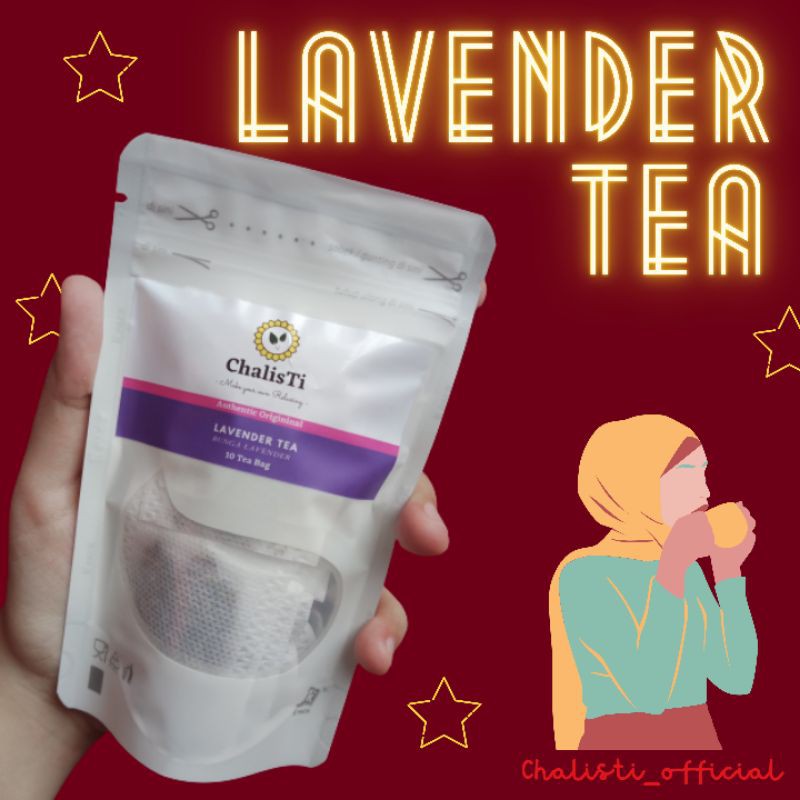 

Teh Celup Lavender 10 tea bag Chalisti