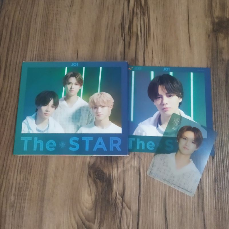 Album JO1 - THE STAR (GREEN) BONUS RUKI SHION PC