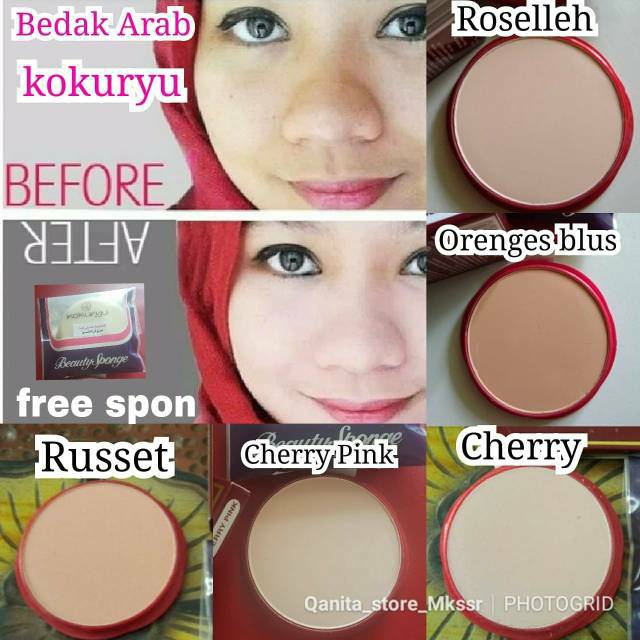 Bedak Arab Kokuryu Shopee Indonesia