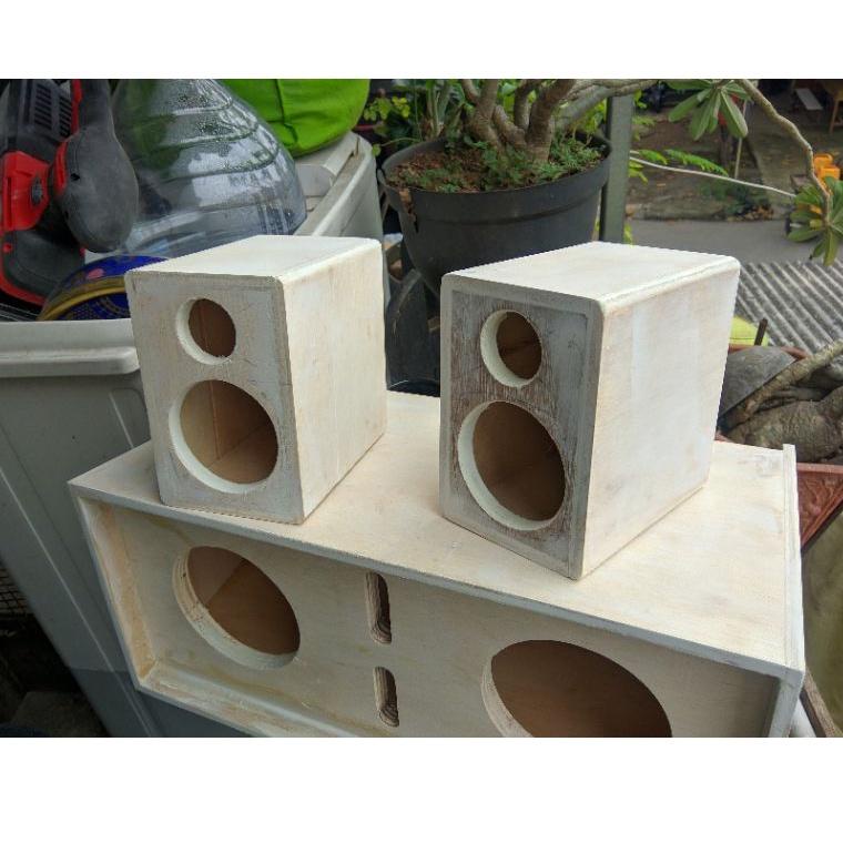 [KODE STDKC] Box speaker 2 way 4 inch + tweeter acr702/walet --- Harga per 1 pcs