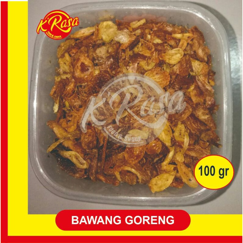 

Bawang goreng 100 gr asli harum melezatkan semua masakan