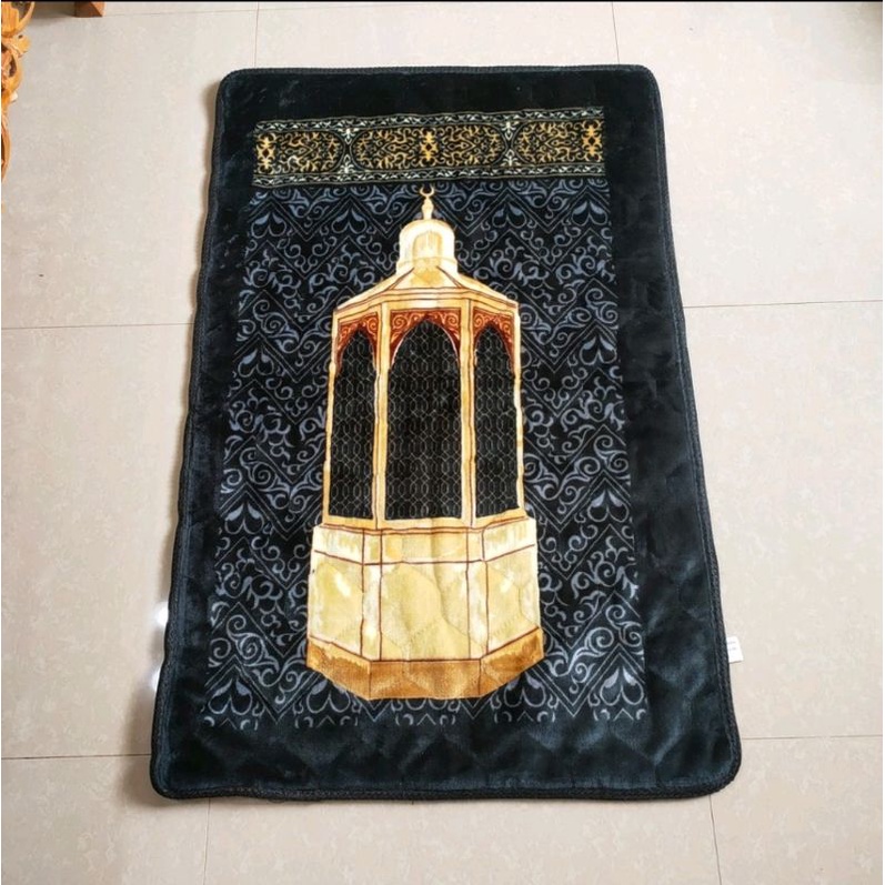 BISA COD0SAJADAH BUSA TEBAL, KABAH ,KISWAH ,HAJAR ASWAD ,BEST QUALITY