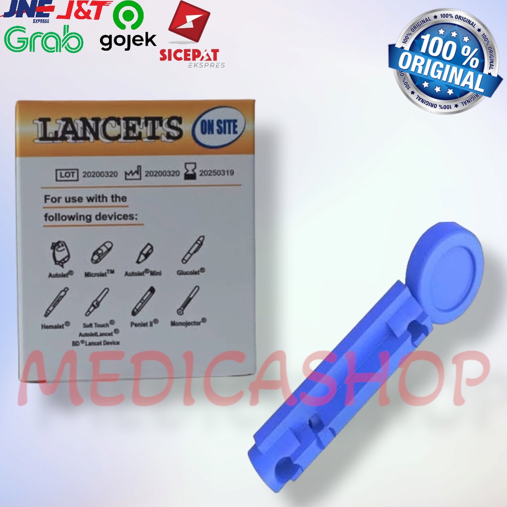 Blood Lancets / Jarum Bekam /jarum lancet 28 g resources