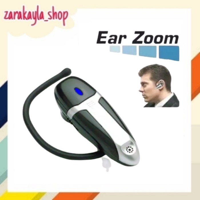 ✨COD✨ EAR ZOOM bluetooth hearing aid alat bantu dengar model heaalat