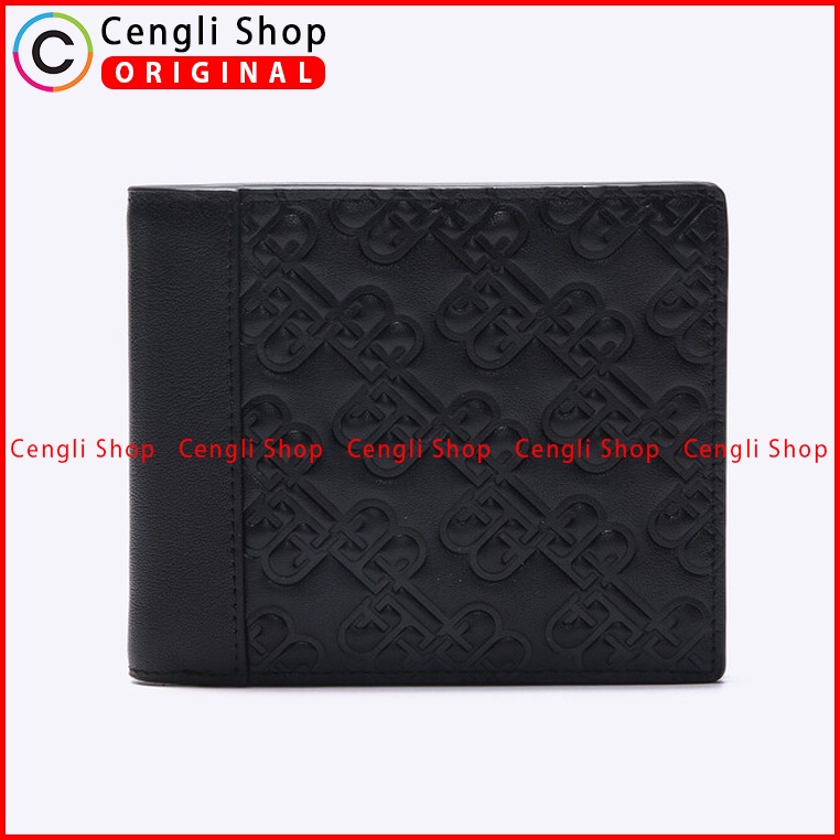 DOMPET KULIT PRIA EVERBEST ORIGINAL BRANDED ASLI HITAM EM03