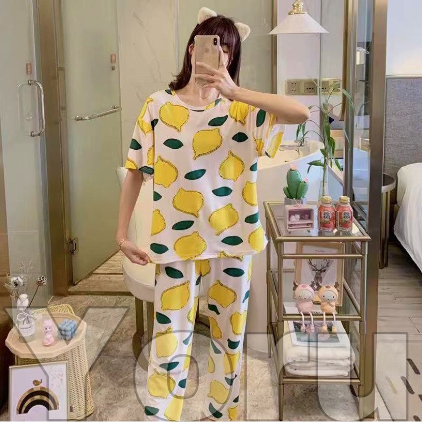 Pamelo st cp/hp murah/baju tidur stelan