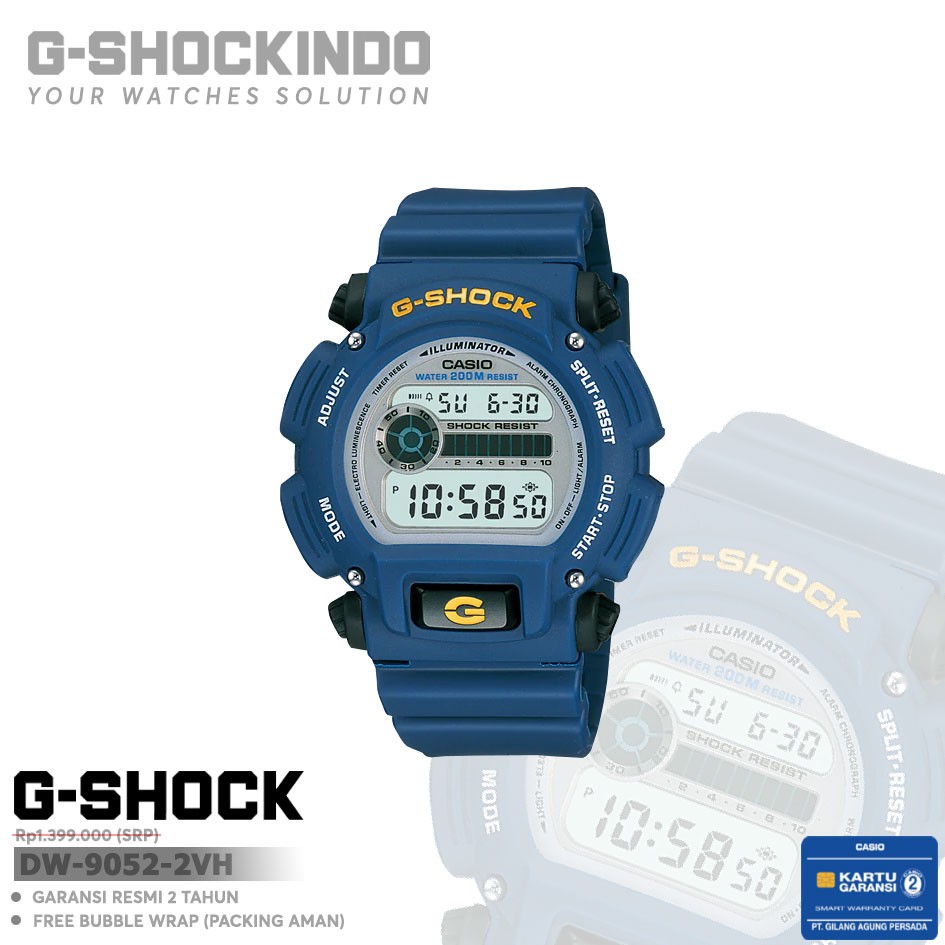 Casio G-shock DW-9052-2VH / DW-9052-2VHDR Original