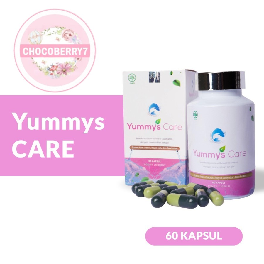 YUMMYS CARE Pengering Luka Operasi dengan Ekstrak Ikan Gabus Bee Pollen Royal Jelly