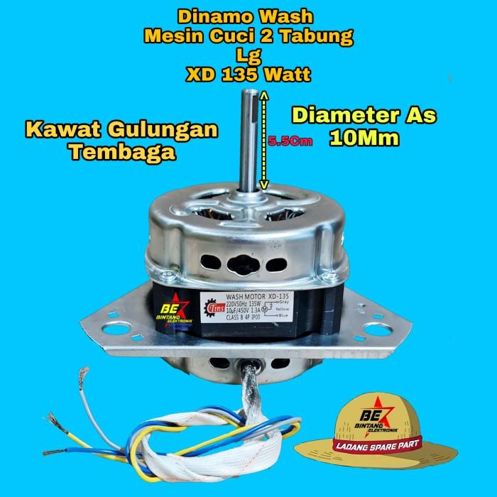 dinamo wash mesin cuci lg 2 tabung motor penggiling mesin cuci lg