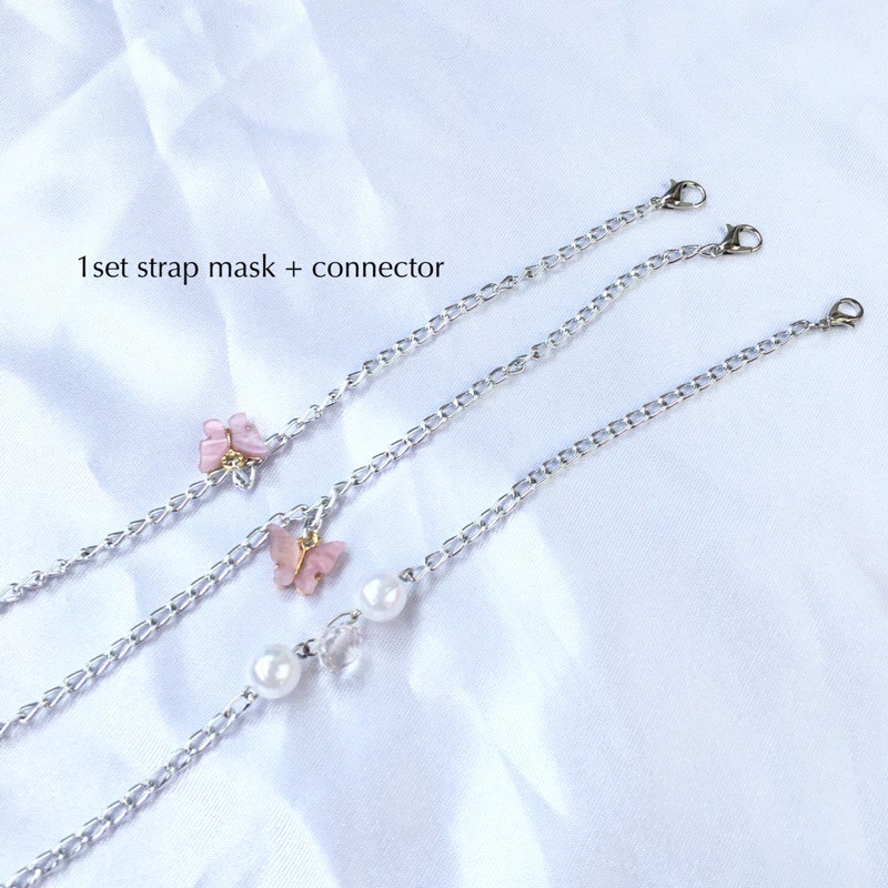 STRAP MASKER MASK STRAP MASKER STRAP TALI MASKER KALUNG MASKER PRIA CHAIN MASK CONNECTOR MASK SENSI