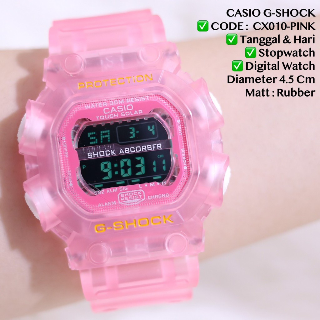 Jam tangan digital pria wanita gshock kingkong DW5600 grosir murah GX56BB CX010