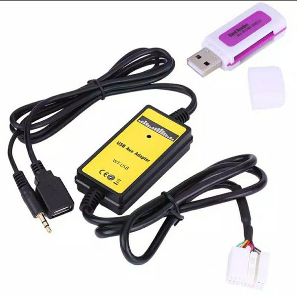 READY USB AUX input audio media interface adapter untuk Honda Accord