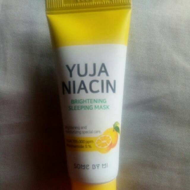 Preloved Yuja Niacin Sleeping Mask 20g