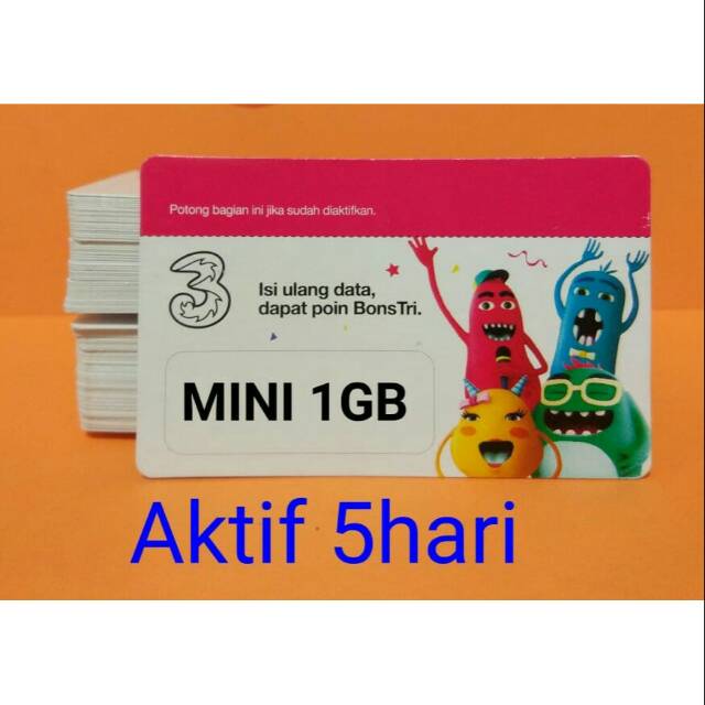 TRI 1GB 5Hari