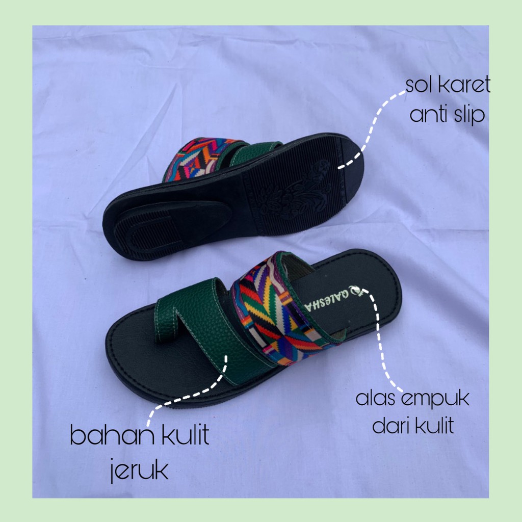 Sendal Wanita Selop Jempol Lisban Non Slip / Sendal Selop Wanita / Sendal Papirut Non Slip