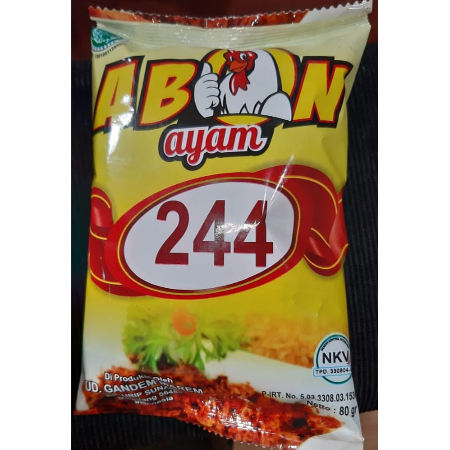 

Abon Ayam 80gr Gandem Marem