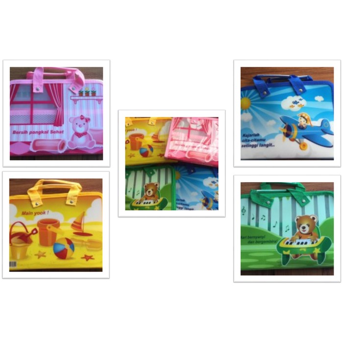 

4 biji / Zipper Jinjing A5 Fancy