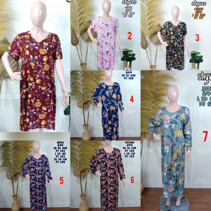 DASTER WANITA ST YVES PENDEK DAN LENGAN PANJANG ORIGINAL