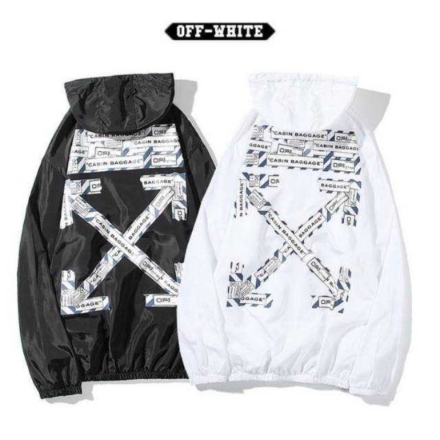 Off White Airport Tape Jacket Mirror